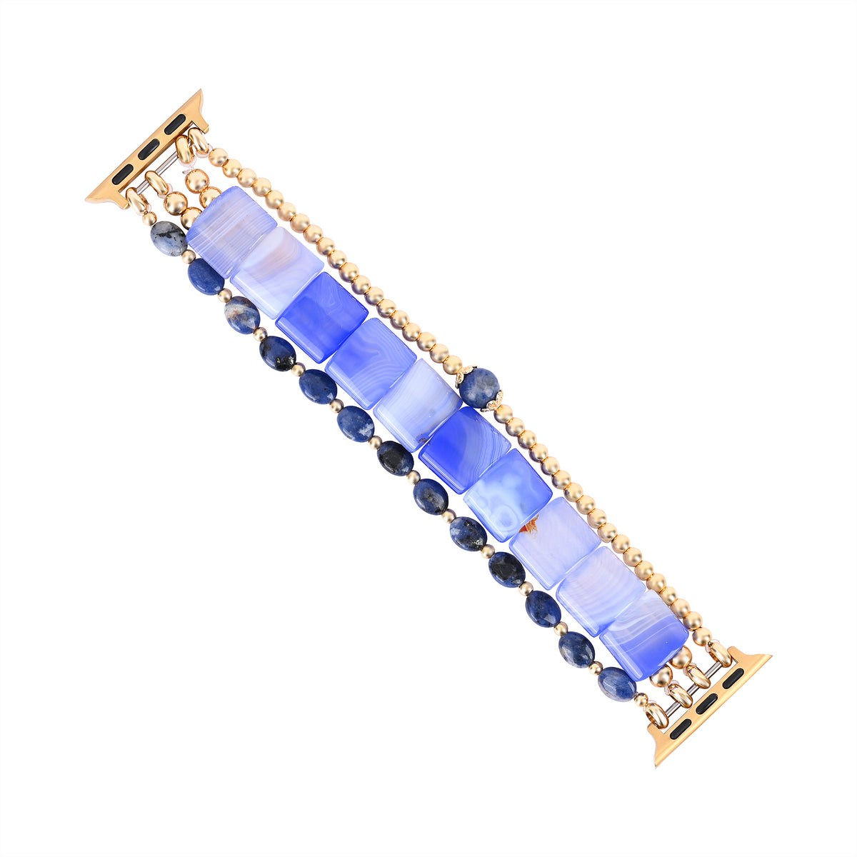 Azure Dream Sodalite Stretch Apple Watch-bandje