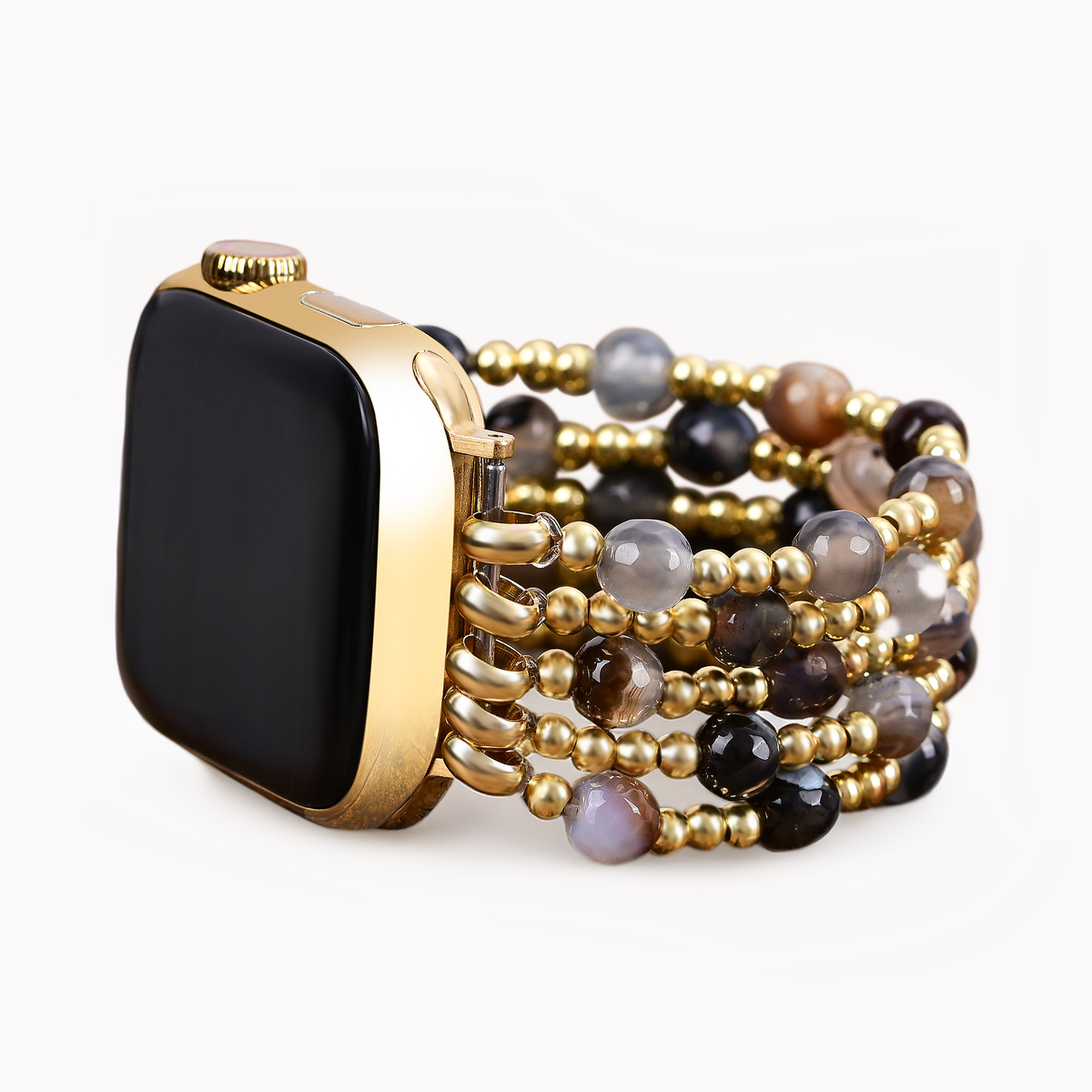 Agate Elegance Stretch Apple Watch-band