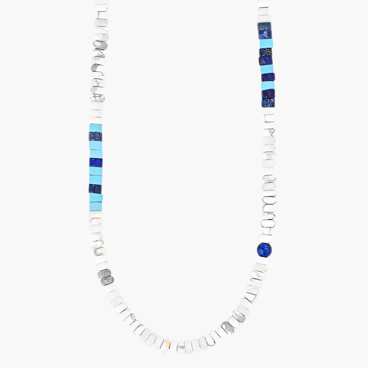 Heren Hematiet Oceaan Ketting