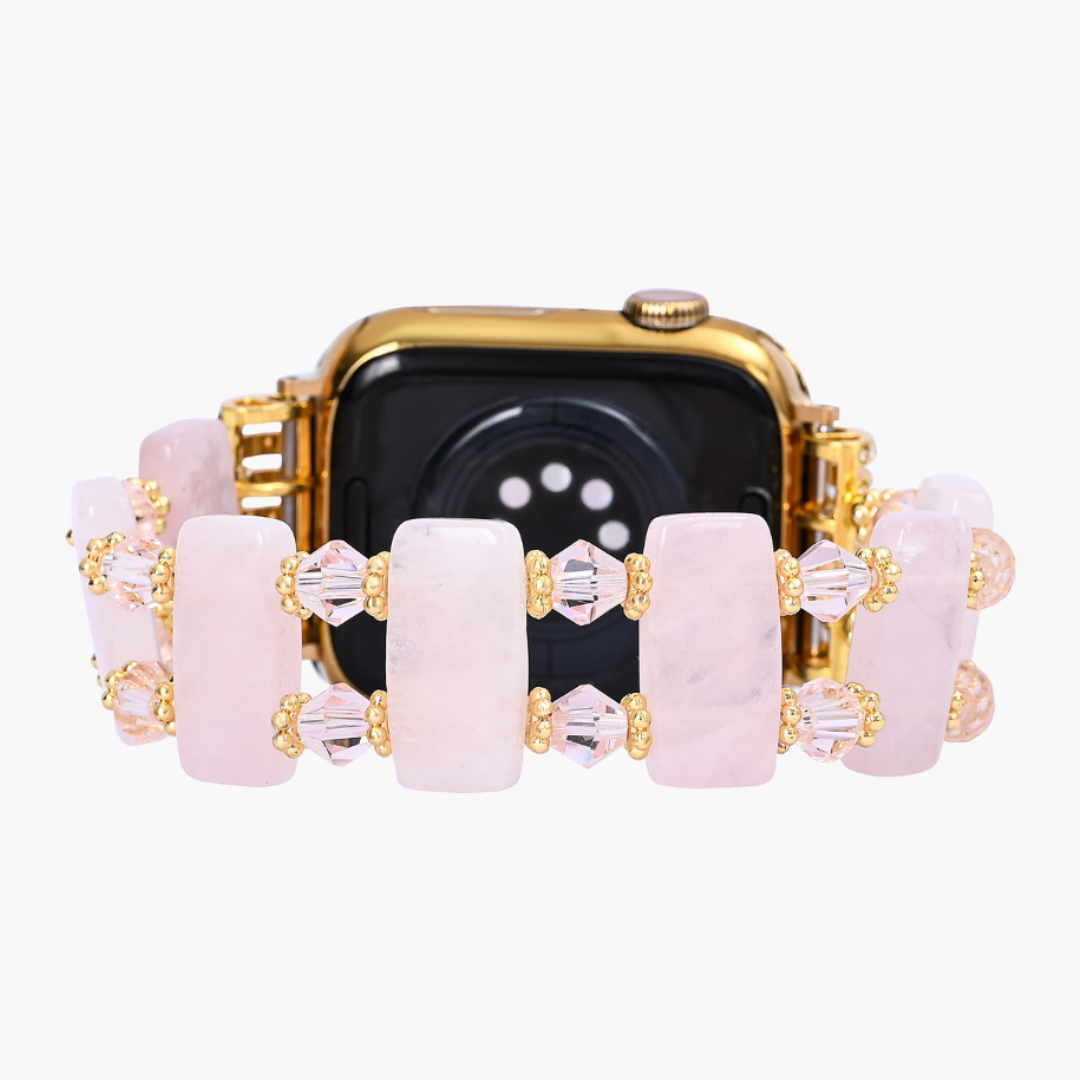 Rozenharmonie Stretch Apple Watch Bandje