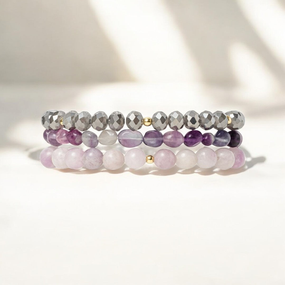 Lepidolite Glow Apple Watch-band