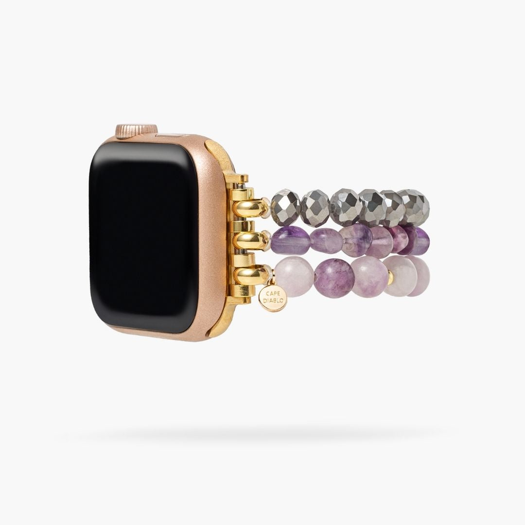 Lepidolite Glow Apple Watch-band