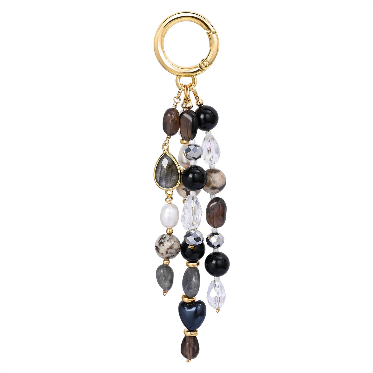 Labradoriet Obsidiaan Harmonie Tasbedel