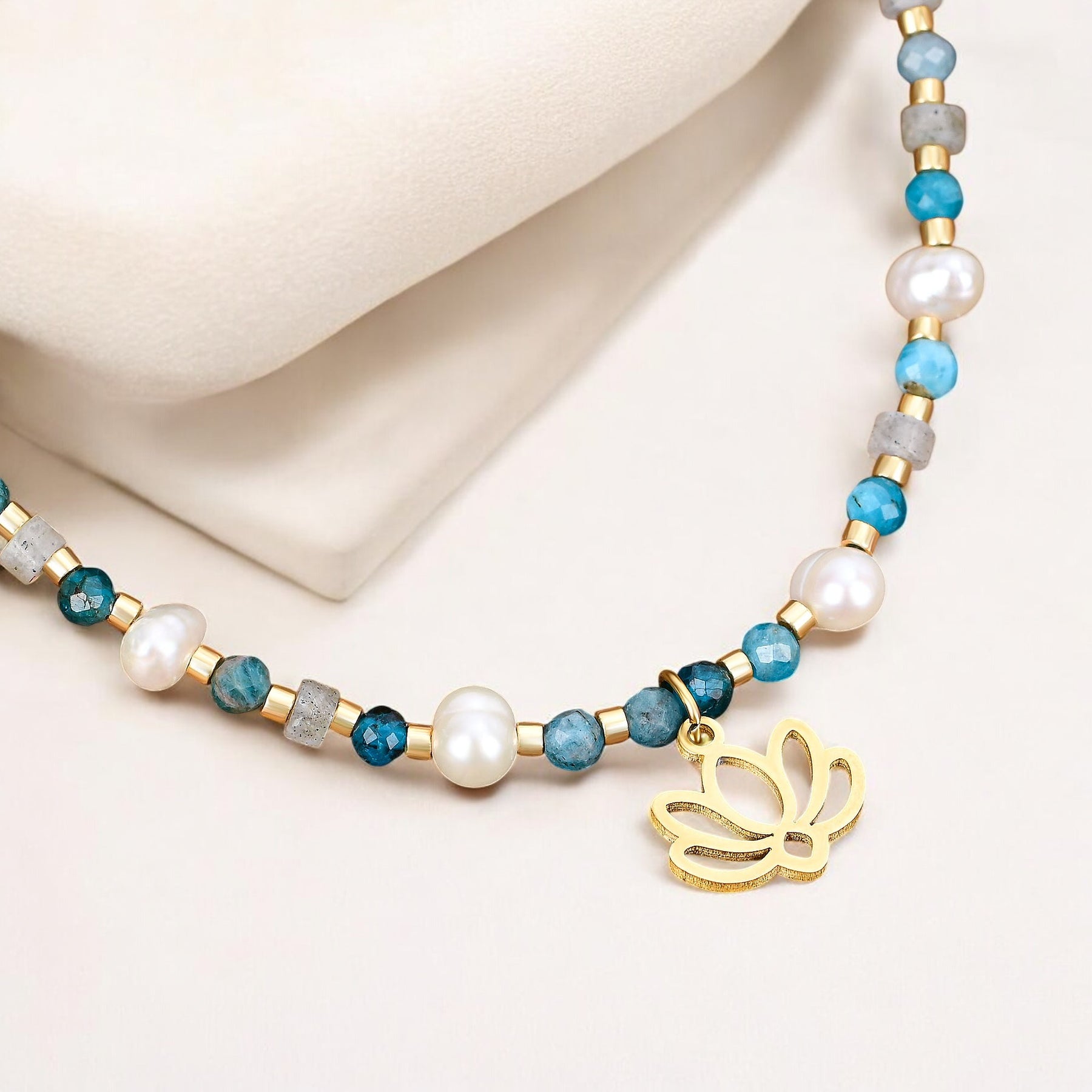 Tranquil Lotus Enkelband