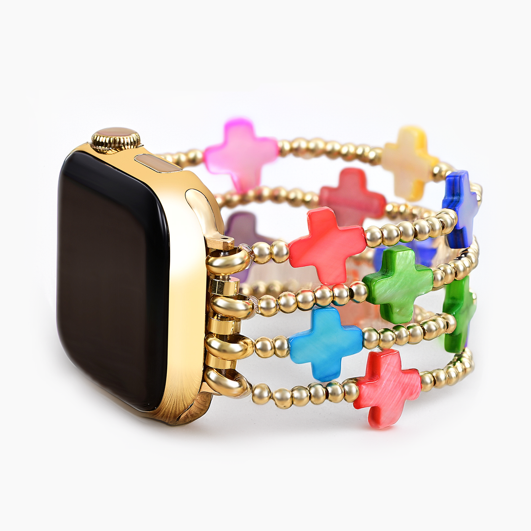 Chakra Cross Stretch Apple Watch-band