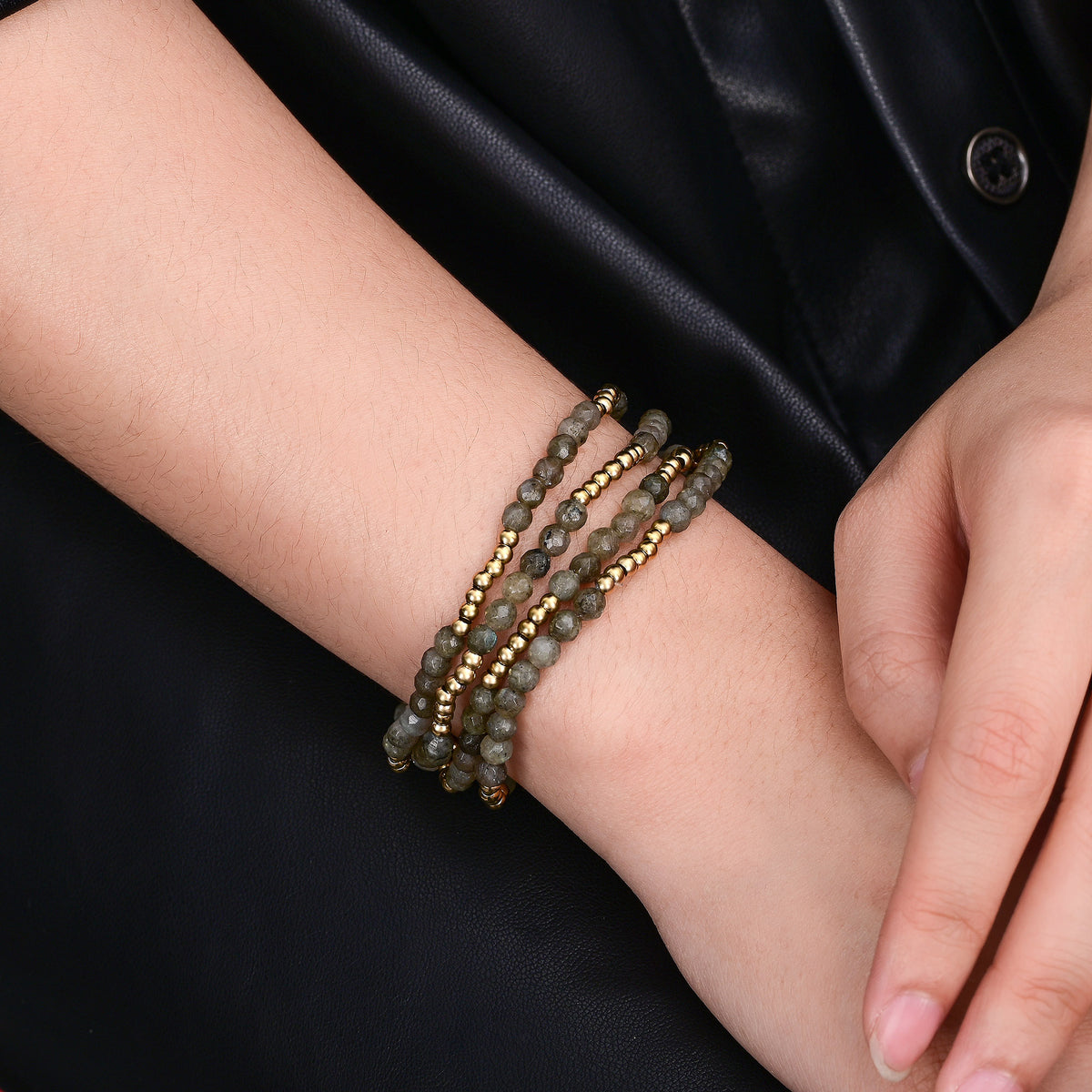 Labradoriet Magische Armband Set