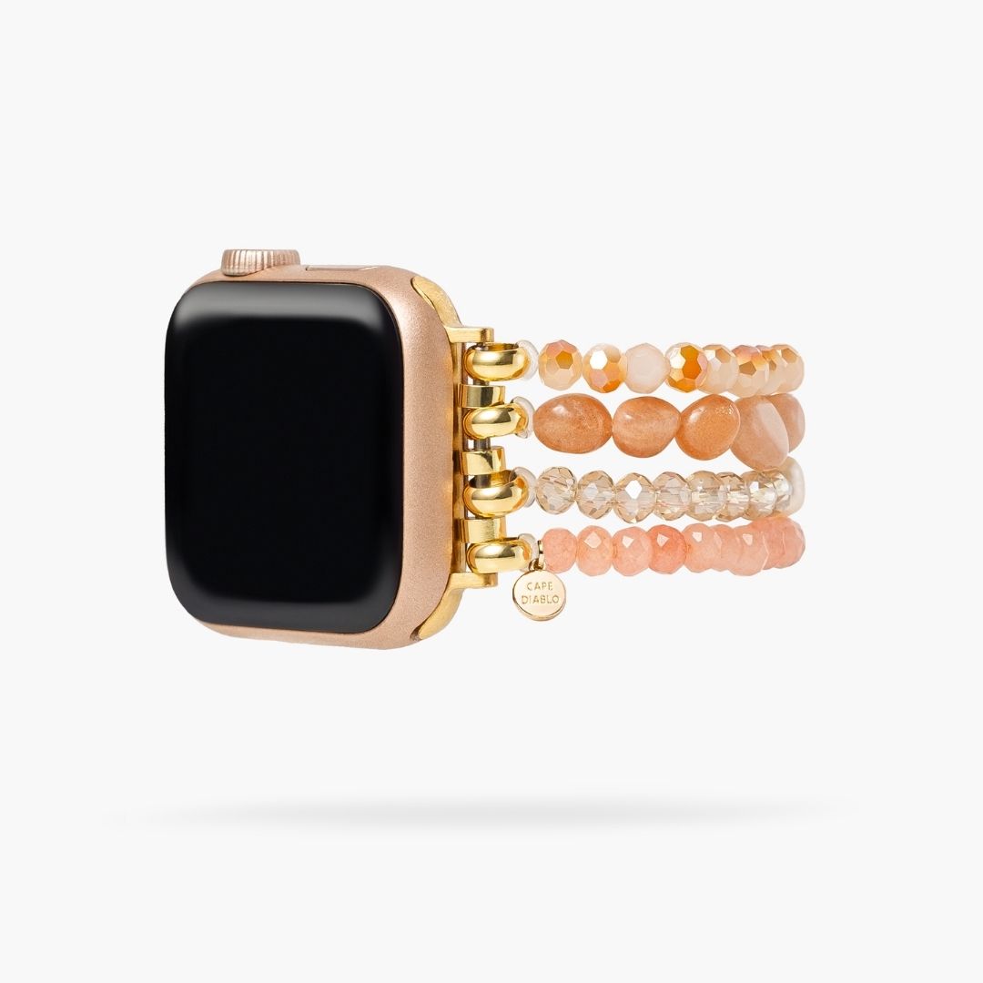 Orange Symphony Apple Watch-band