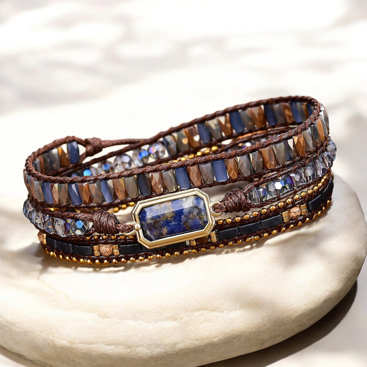 Midnight Royalty Wrap Armband