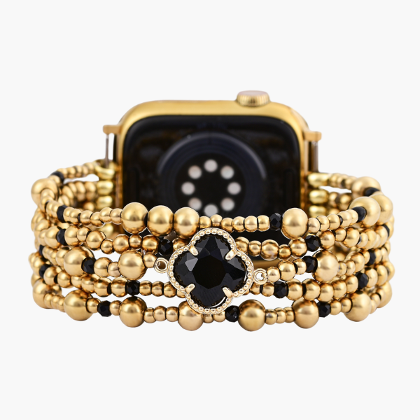Majestueuze Midnight Stretch Apple Watch-band