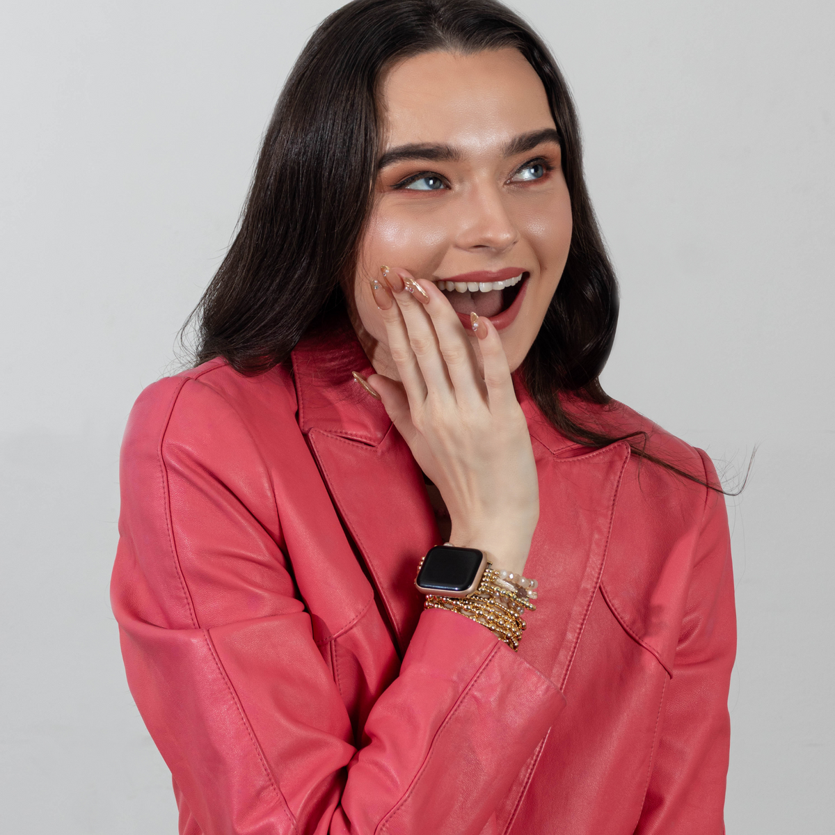 Gouden Bescheiden Armband Set