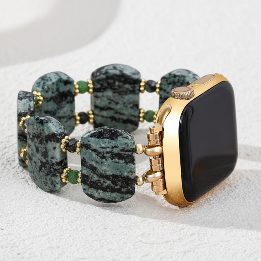 Smaragdmos Taxoiet Apple Watch-band