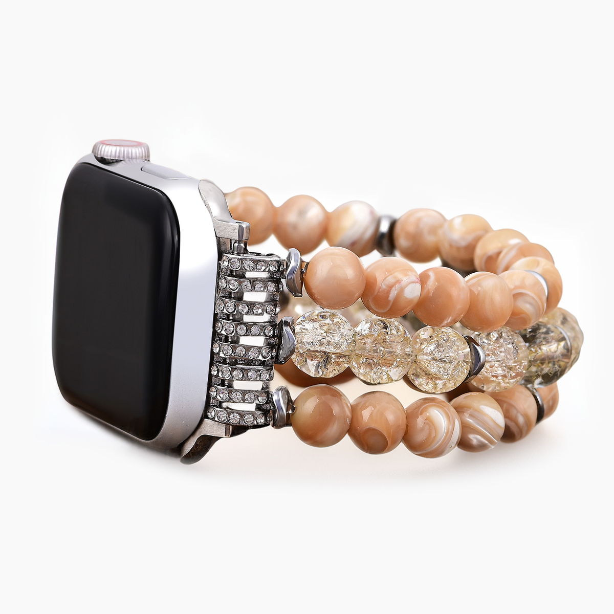 Honey Quartz Stretch Apple Watch-band