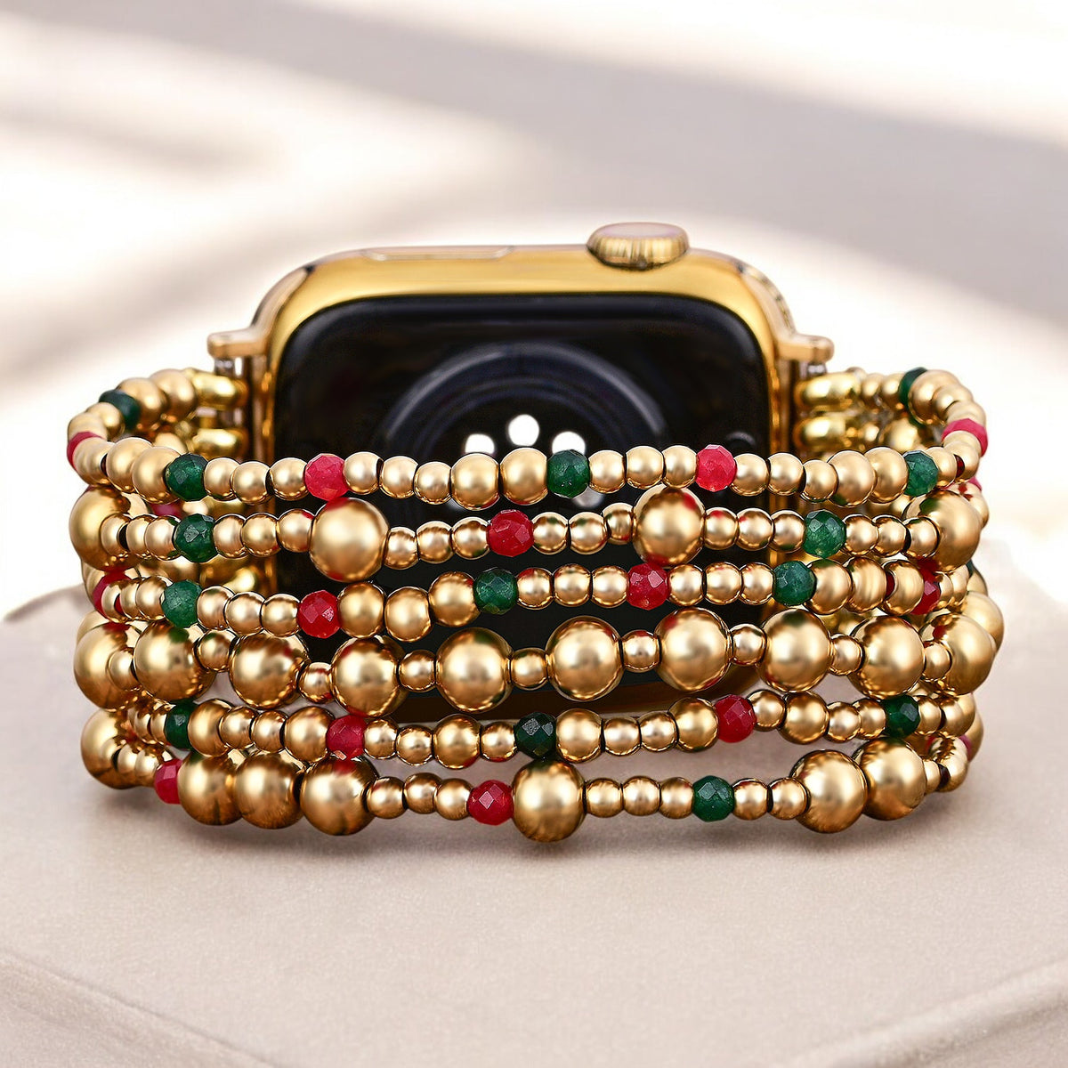 Kerst Gouden Magische Apple Watch Band