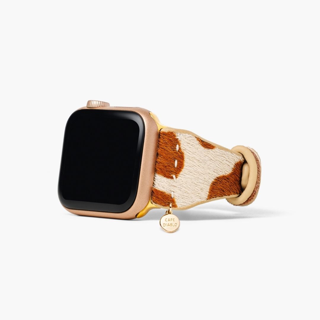 Savannah Slanke Leren Apple Watch Band