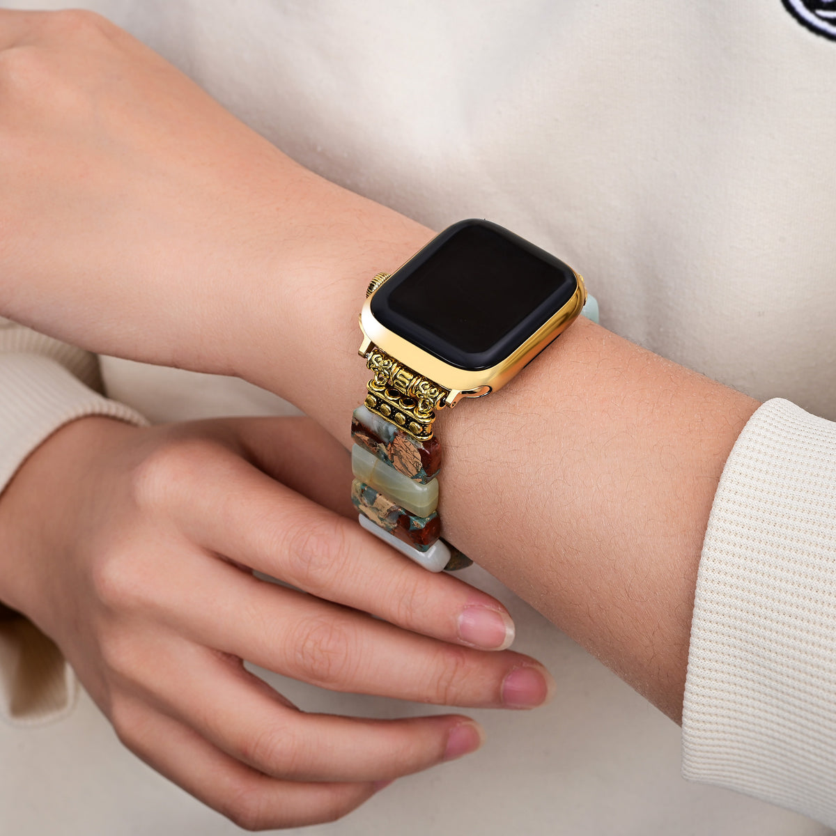 Aard Amazoniet Rekbare Apple Watch Band