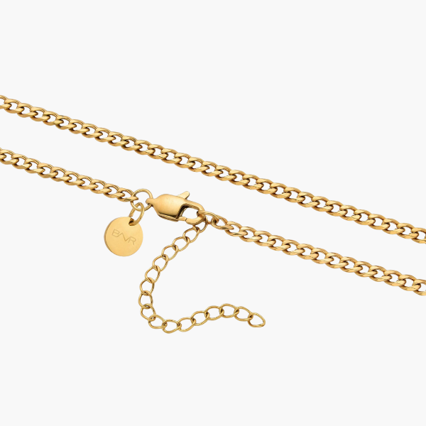 Cubaans Keten (Goud) 4mm