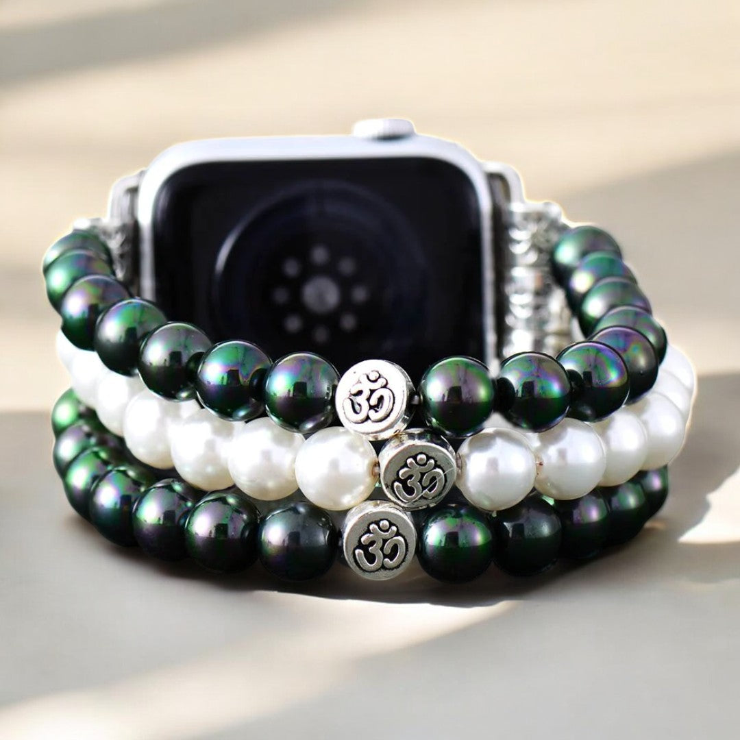 Galaxy Pearl Stretch Apple Watch-band