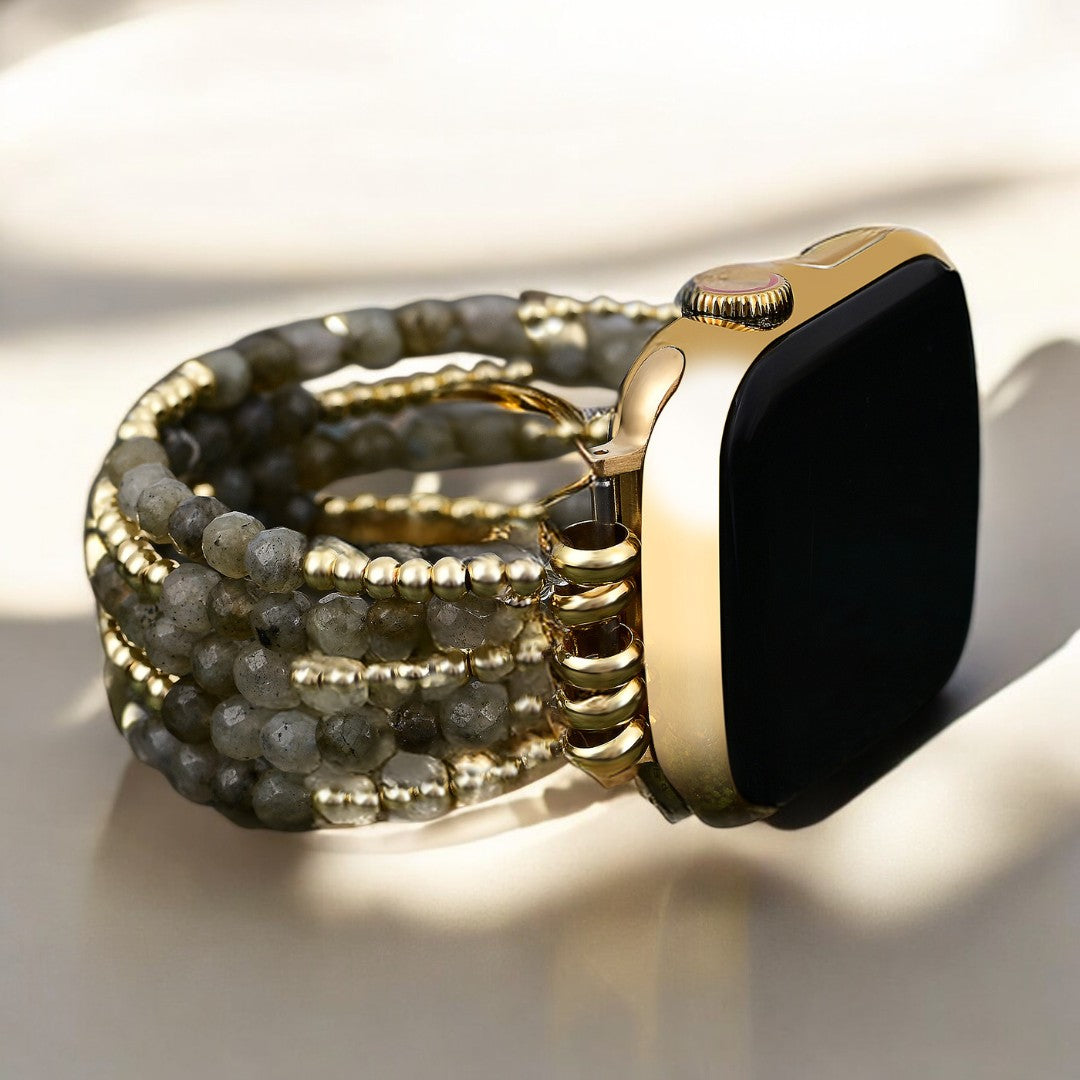 Labradoriet Magische Stretch Apple Watch Band