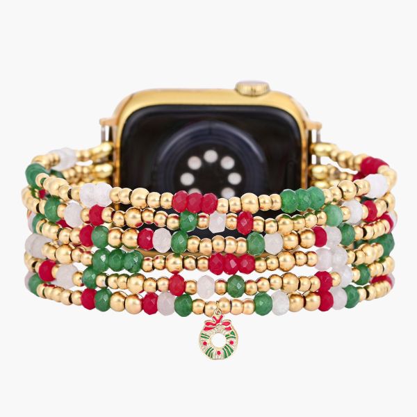 Gouden Hulst Vrolijke Stretch Apple Watch Band