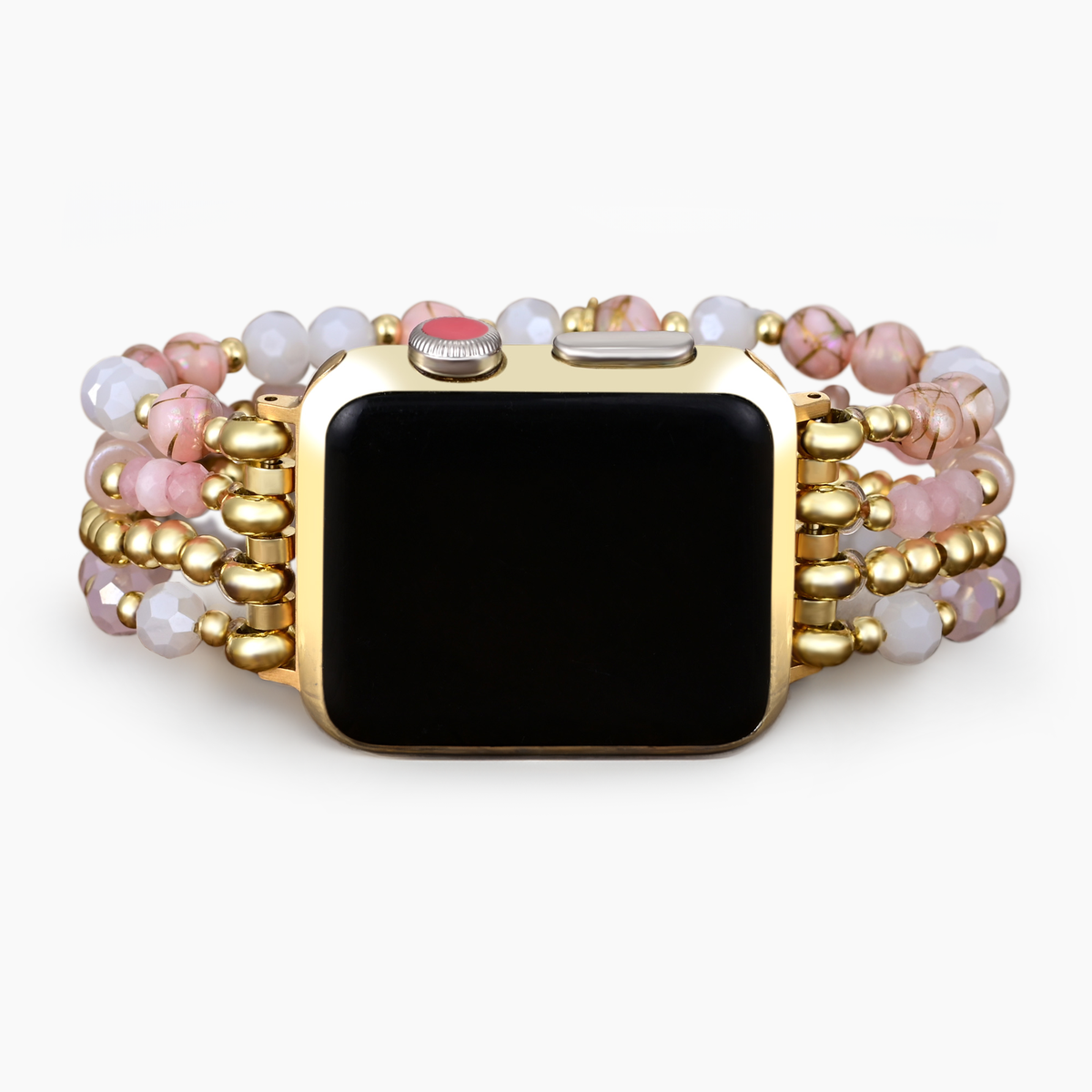 Valentijns Gouden Liefdes Stretch Horlogeband