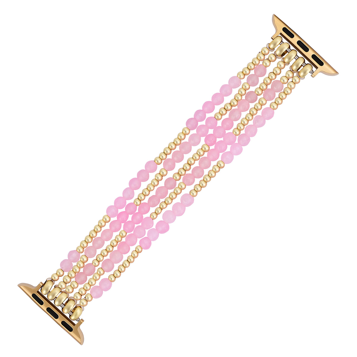Rose Quartz Radiance Stretch Apple Watch-band