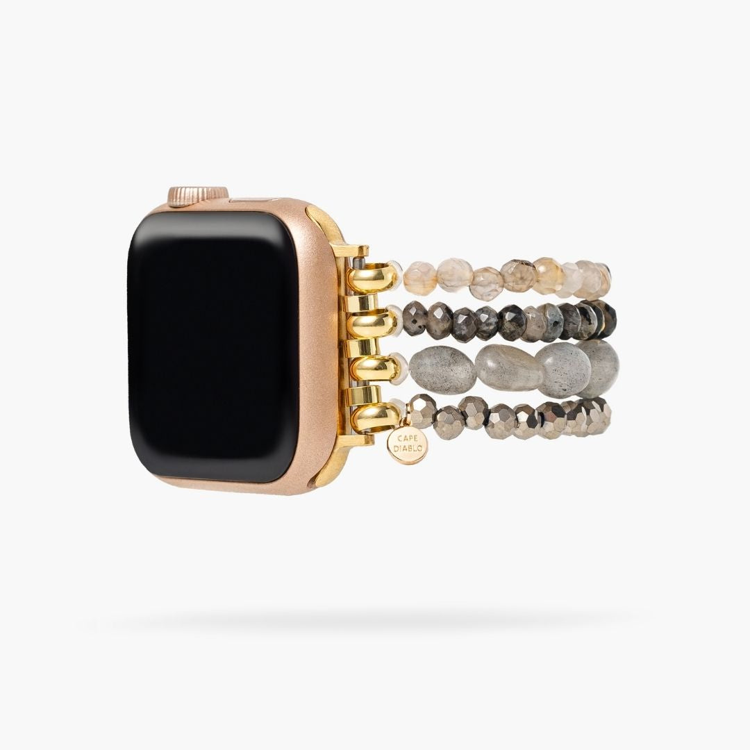 Labradoriet Agaat Fusie Apple Watch Band