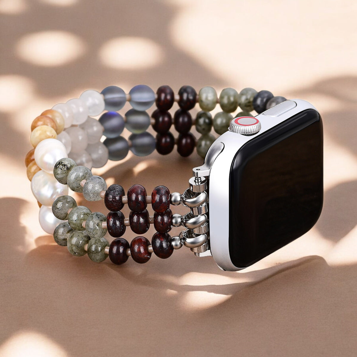 Tropische Aardsteen Stretch Apple Watch Band