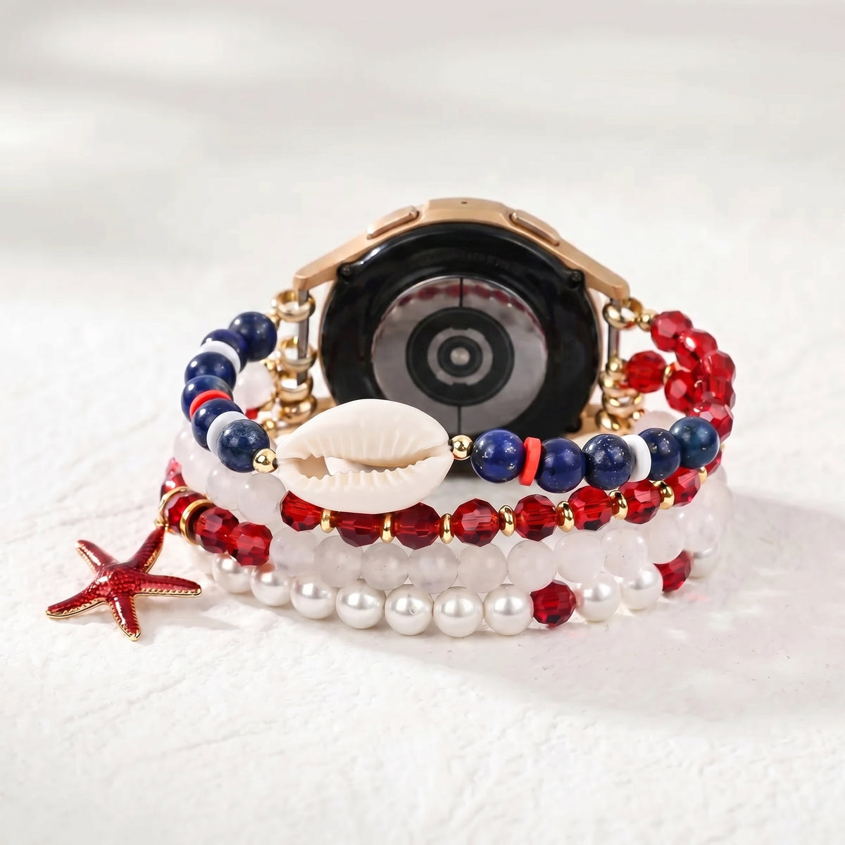 American Dream Stretch Apple Watch-bandje