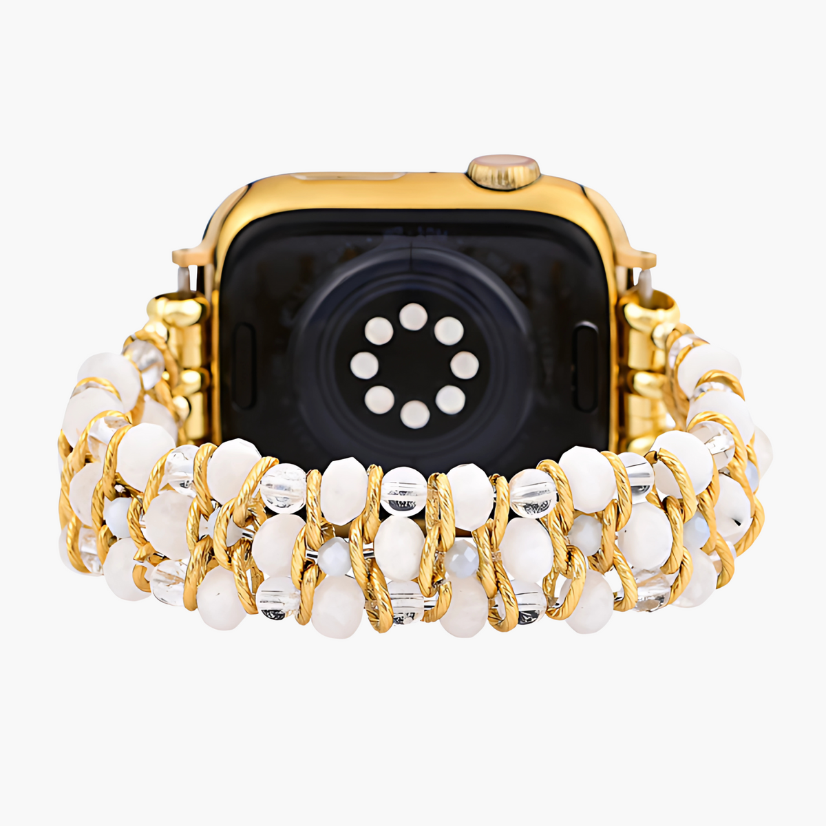 Moonlight Goddess gevlochten Apple Watch bandje