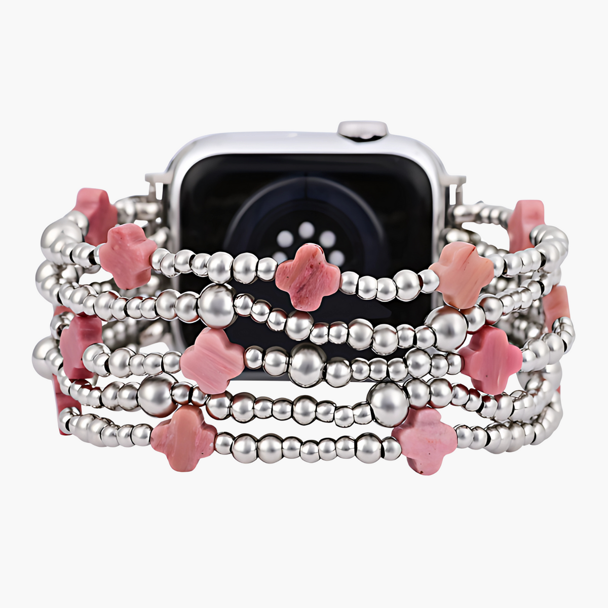 Vurige Grace Cross Stretch Apple Watch-band