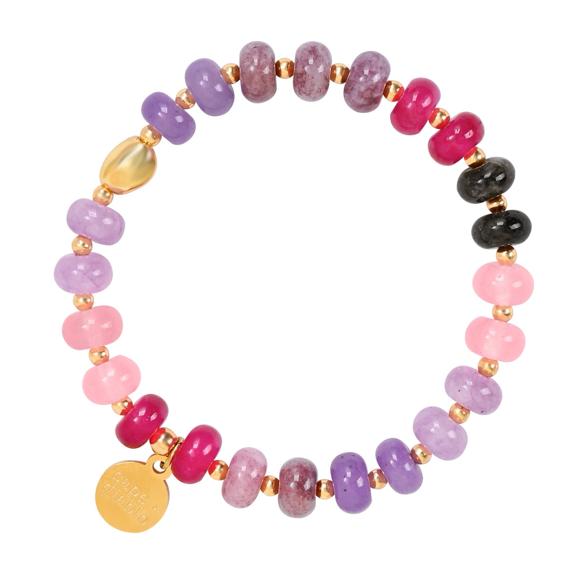 Berry Jade Bloom Armband