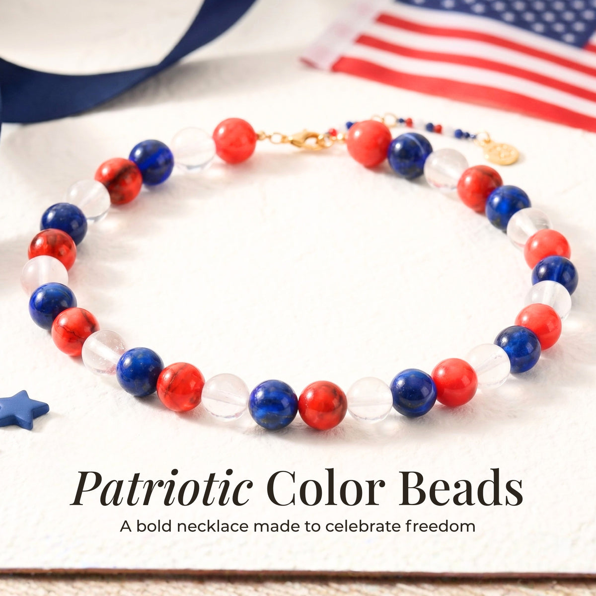 Chunky America 250 kralenketting