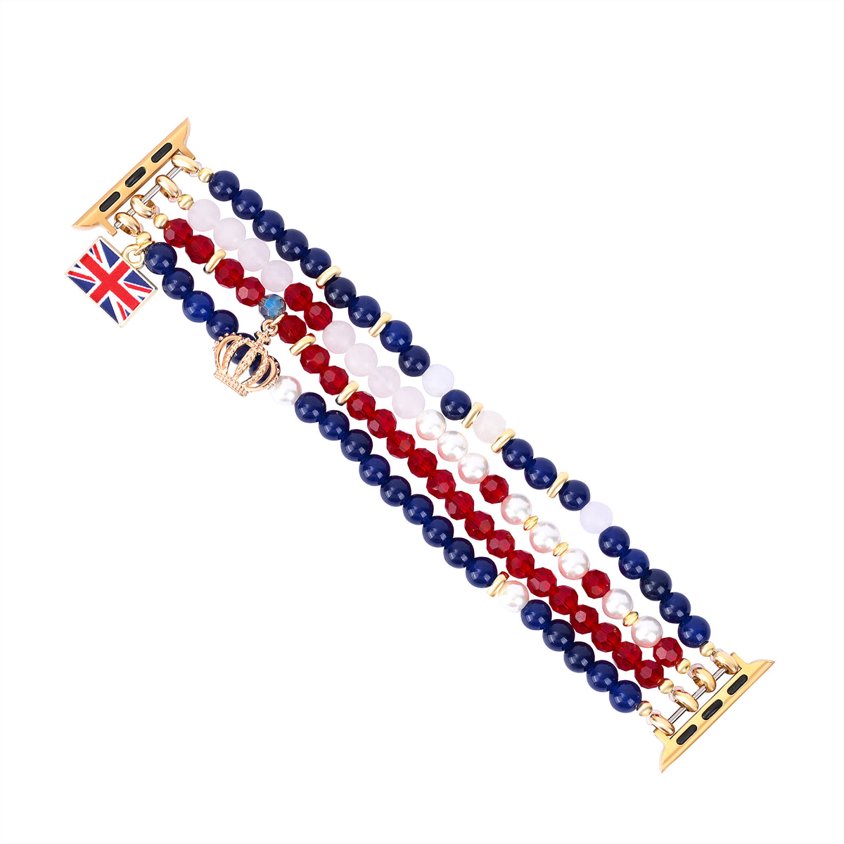 Royal Britannia Stretch Apple Watch-bandje