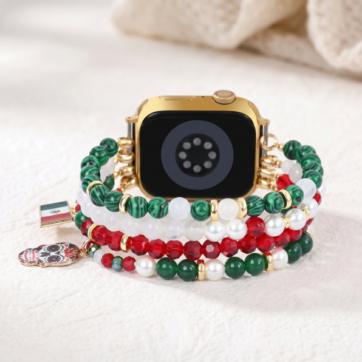 Viva México Stretch Apple Watch-bandje