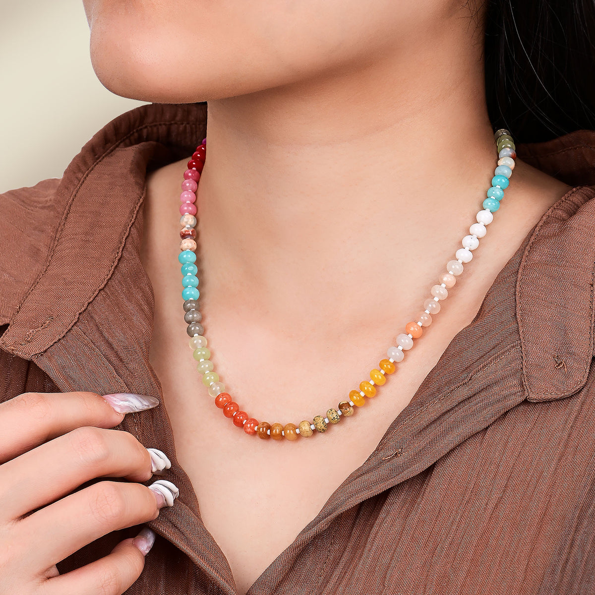 Blush Beam Steen Ketting