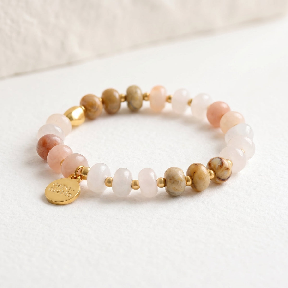 Blush Aventurine Bloom Armband