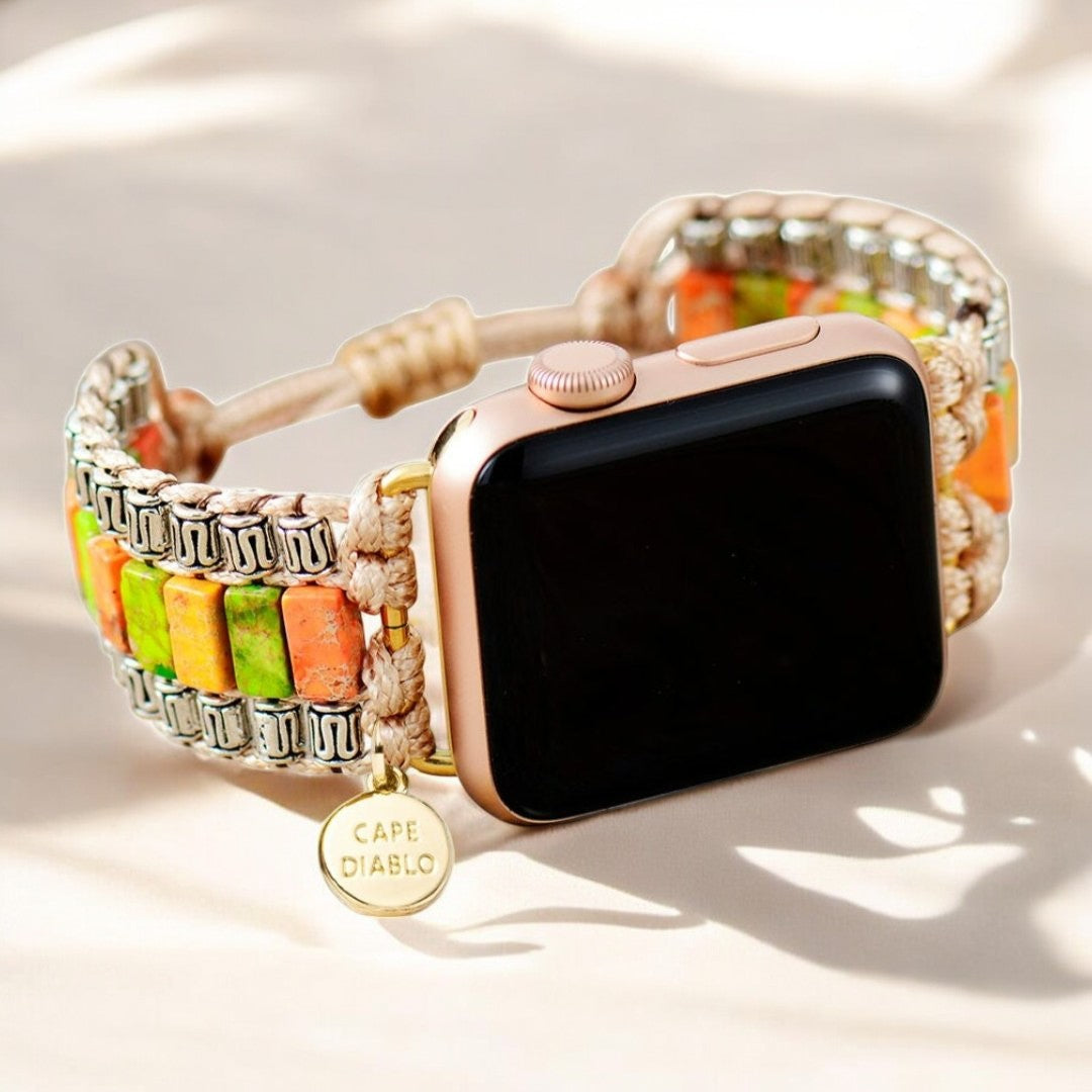 Goddelijke Jasper Apple Watch Band