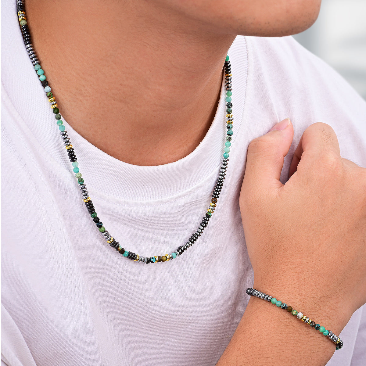 Heren Stalen Tide Armband