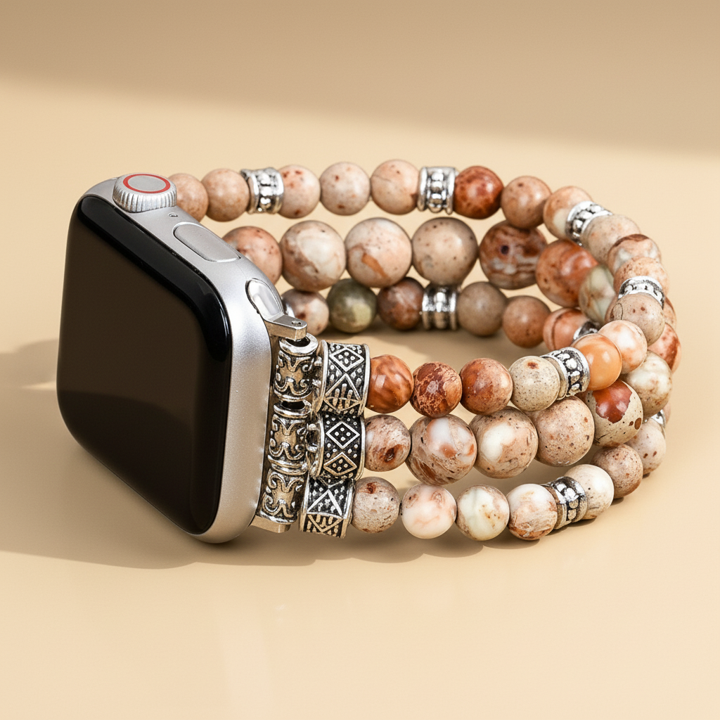 Imperial Earth Jasper Apple Watch Band
