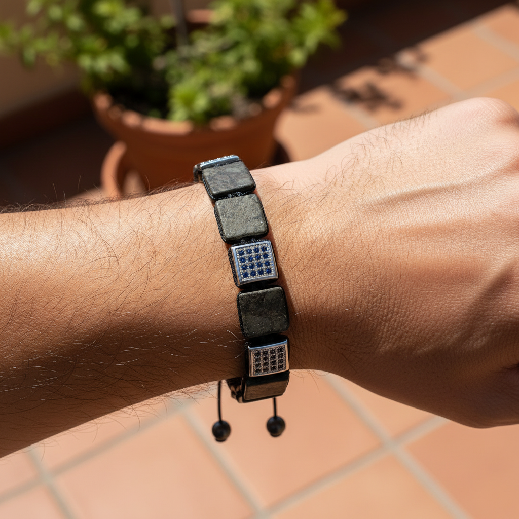 Heren Pyriet Armband