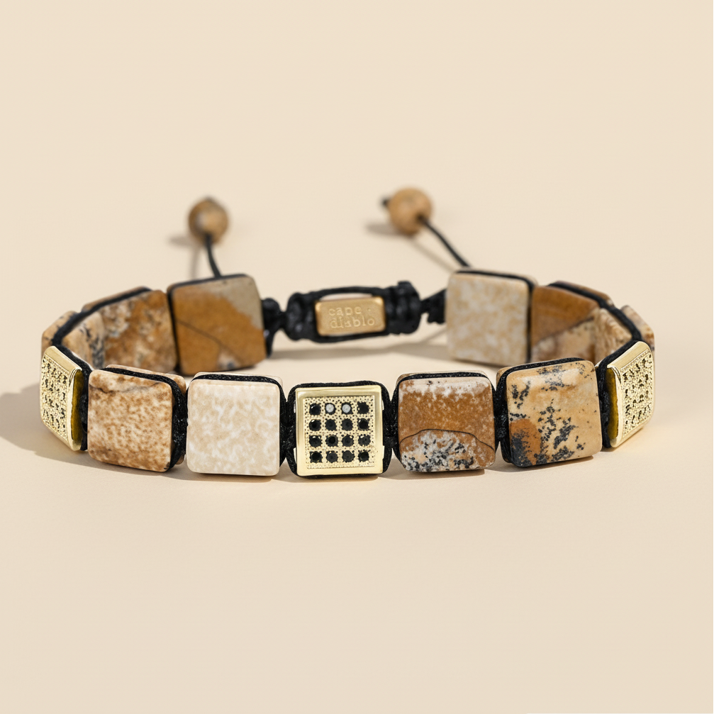 Heren Picture Stone Armband