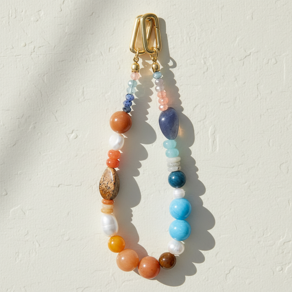 Blauwe Aventurijn Harmonie Tasbedel