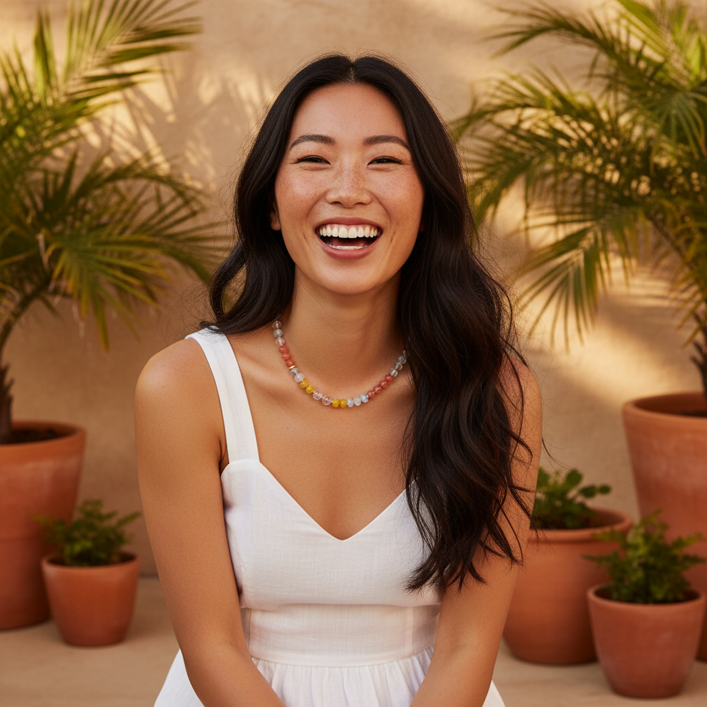 Gouden Ember Ketting