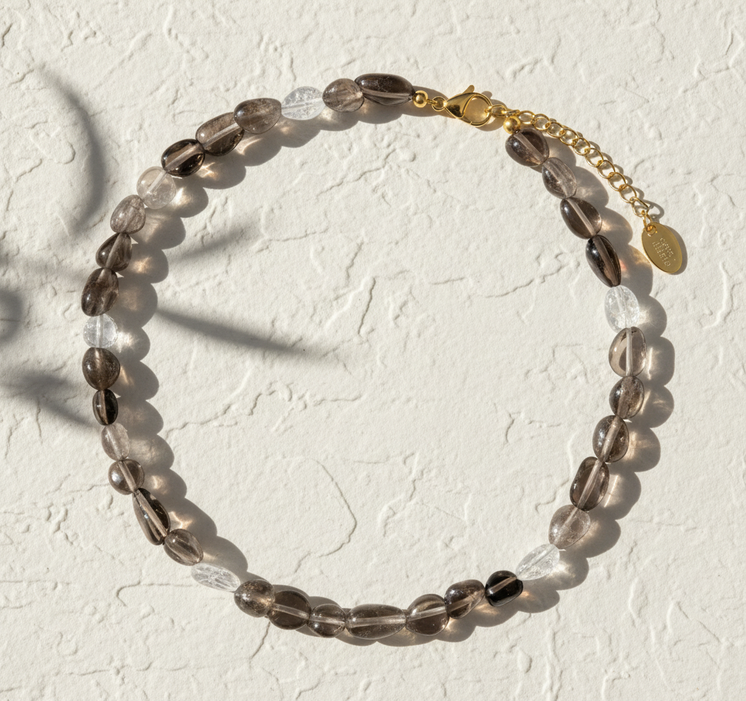 Obsidian Kristal Harmonie Ketting