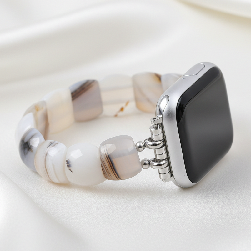 Ivoor Aura Rekbare Apple Watch Bandje