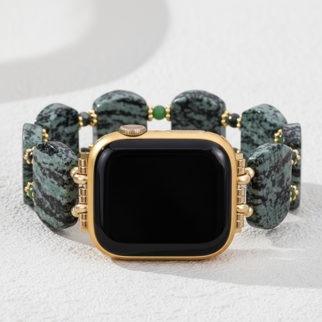 Smaragdmos Taxoiet Apple Watch-band