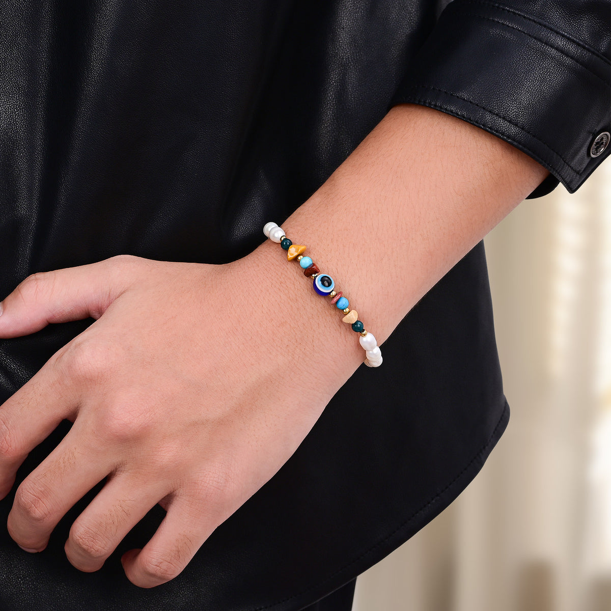 Capri Sunset Heren Beschermingsarmband