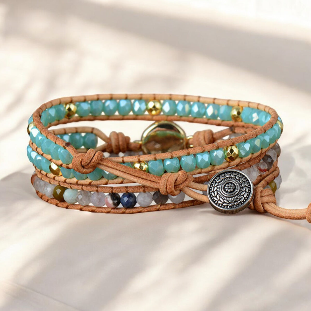 Healing Opal Beschermende Wikkelarmband