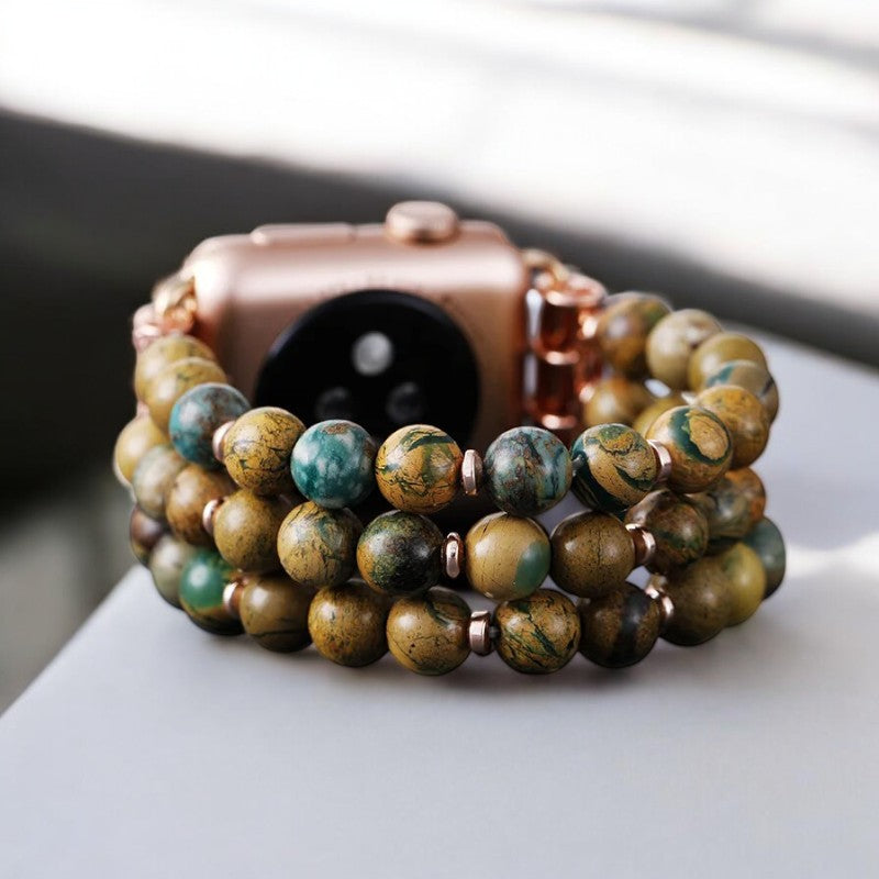 Forest Meadow Draconite Stretch Horlogeband