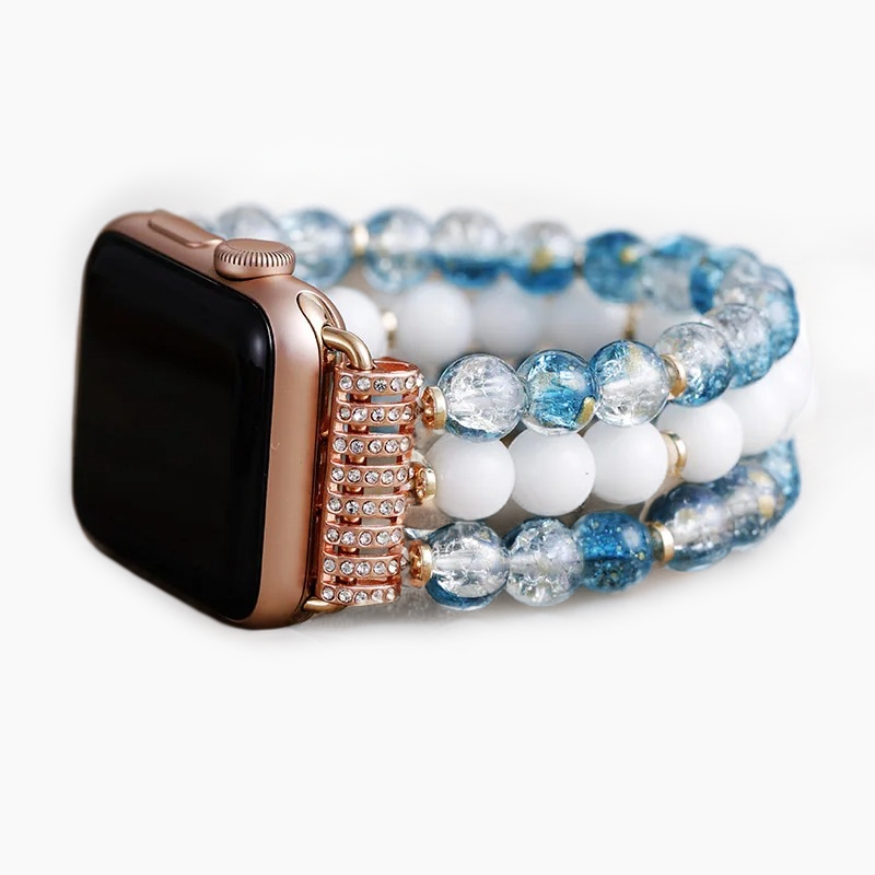 Crystal Jade Frost Stretch Horlogeband